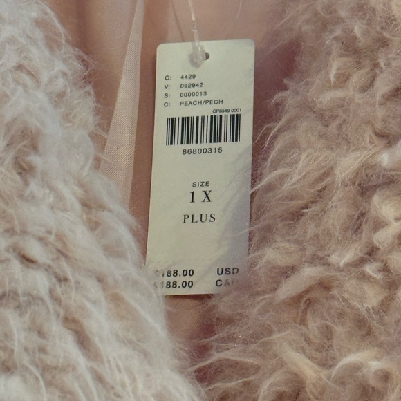 Anthropologie Blush Teddy Jacket - Picture 5 of 8